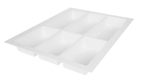 Příborník do zásuvky 45 (372x474 mm), Grained, bílá