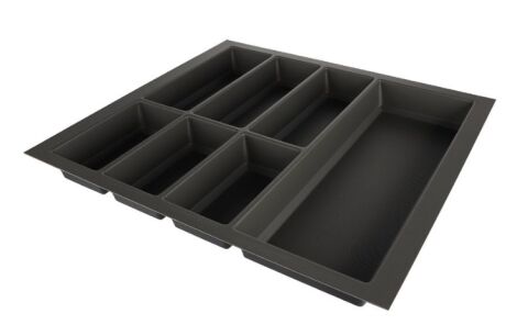 Příborník do zásuvky 60 (522x474 mm), Globe softTouch, šedá