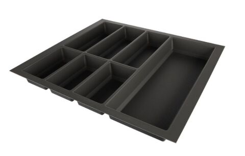 Příborník do zásuvky 90 (822x474 mm), Globe softTouch, šedá