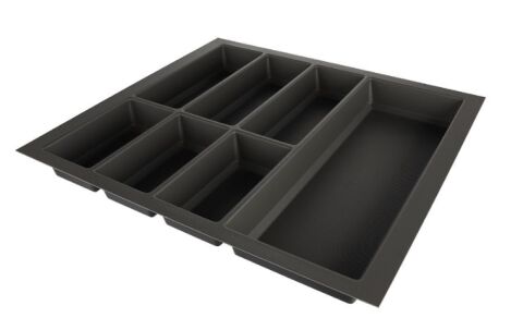 Příborník do zásuvky 120 (1122x474 mm), Globe softTouch, šedá