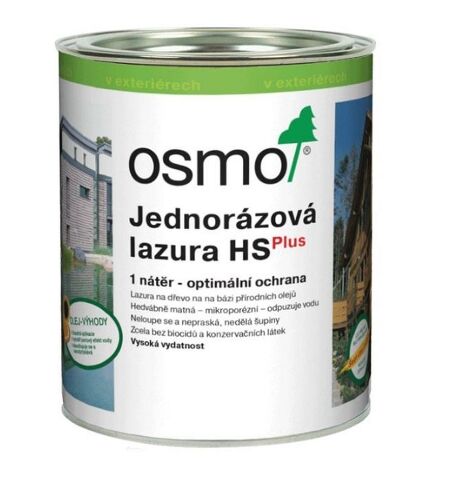 OSMO 9212 Lazura HS Stříbrný topol 0,75 l