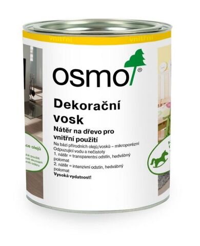 OSMO 3168 dekorační vosk - Dub Antik, 0,75l