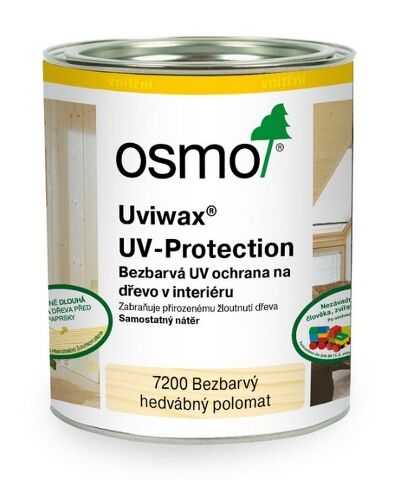 OSMO 7200 UVIWAX bezbarvý 0,75 l