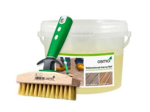 OSMO 6611 Odstraňovač barvy - Gel + kartáč 2,5 l