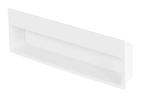 Úchytka XZ11 zápustná, 128 mm, matná bílá