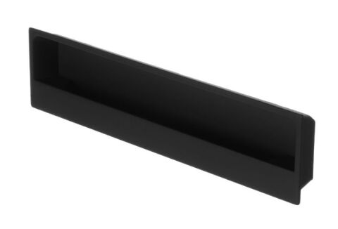 Úchytka XZ11 zápustná, 160 mm, matná černá