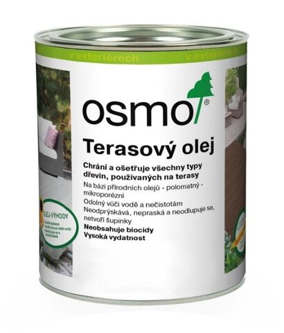 OSMO 006 terasový olej - Bangkirai přírodní 2,5l