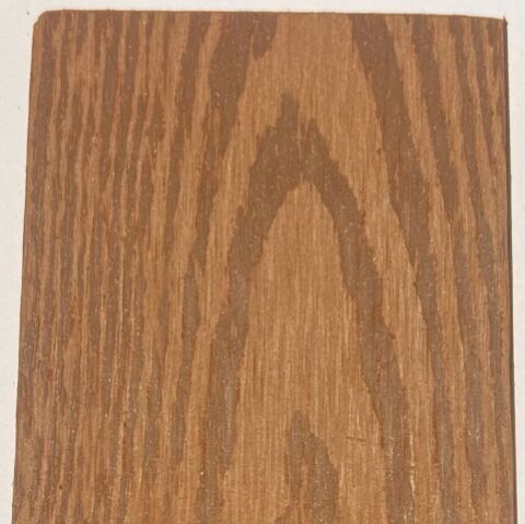 WPC plotový profil  s rovnou hranou/Teak 90x13mm