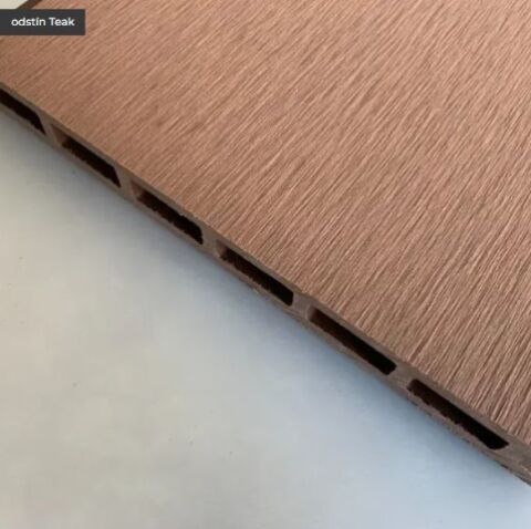 WPC Vodorovný plotový profil 210x21x2000mm Teak