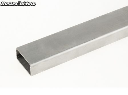 WPC Výztuha vodorovného plotu 20x10x1mm, zinkovaná, délka 2m