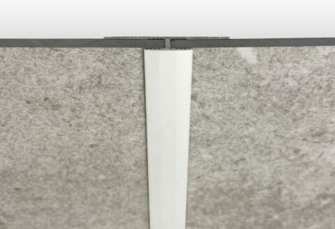 Rocko hliníkový T profil, bílá