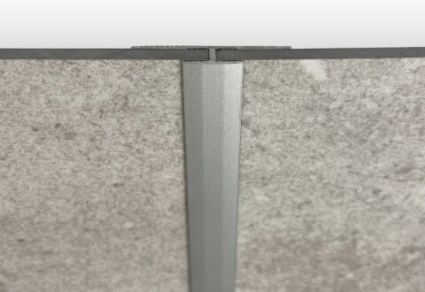 Rocko hliníkový T profil, stříbrná