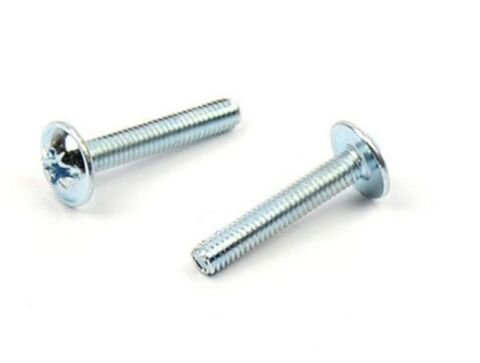 Šroub okrasný DIN 967, drážka PZ, rozměr M4 x 22, zinek bílý