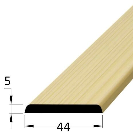 Lišta dřevěná krycí 5 x 44 x 2400mm, borovice/smrk