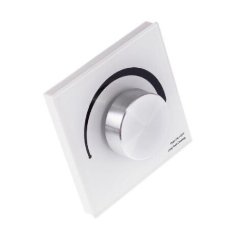 LED nástěnný ovladač dimLED pro jednobarevné LED pásky, bílá