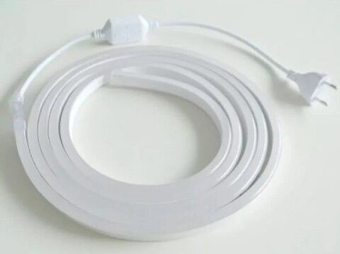 LED páska NEON 230V, 6W/m, studená bílá, IP67