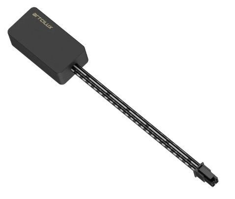 Dálkový LED bezdrátový ovladač - Bezdrátový přijímač ve svorkovnici ART 12-24V, 15m, černý