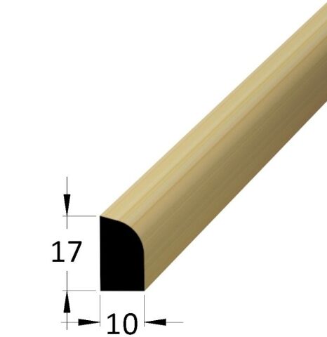 Lišta dřevěná rohová vnitřní 10 x 17 x 2400 mm, borovice/smrk
