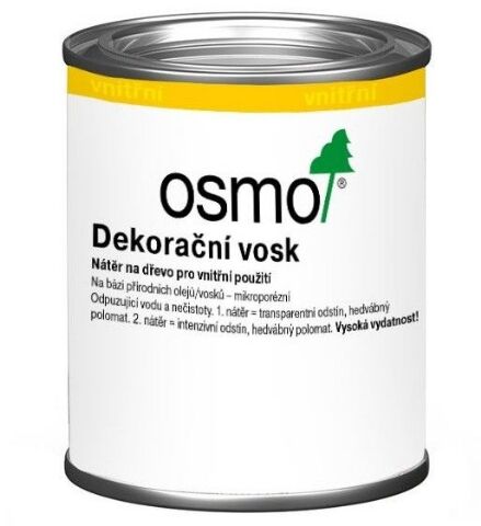 OSMO 3131 Dekorační vosk intenzivní zelená 0,125l