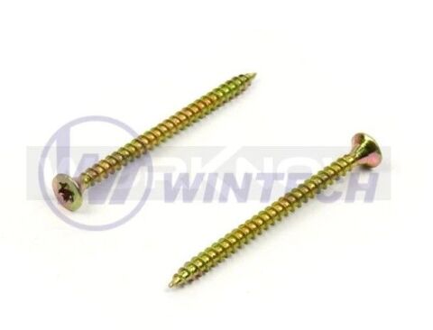 Vrut do dřeva, zápustná hlava, TORX 3,5 x 45, zinek žlutý