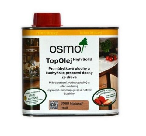 OSMO 3068 top olej - NATURAL, 0,5l