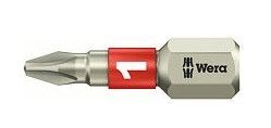 Bit PH1 - 25mm, WERA - nerez, 1 ks