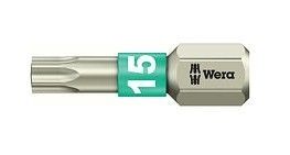 Bit T15 - 25mm, WERA - nerez, 1 ks