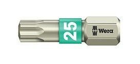Bit T25 - 25mm, WERA - nerez, 1 ks