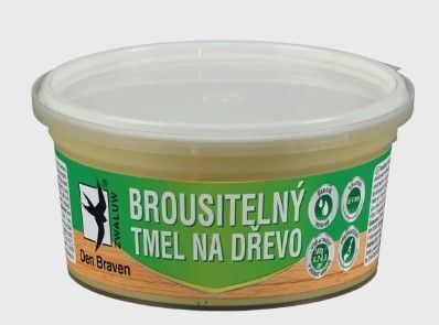 Den Braven - brousitelný tmel na dřevo, dub