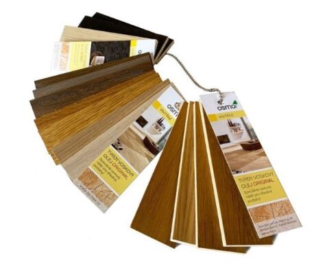 OSMO vzorník barev - Tvrdé voskové oleje