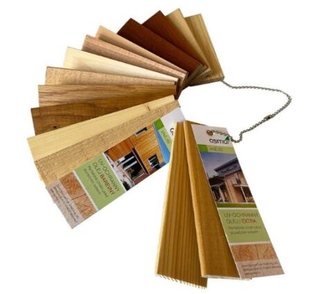 OSMO vzorník barev - UV ochranné oleje