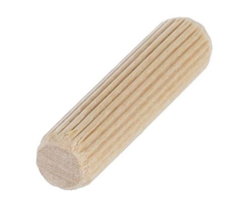 Nábytkový spojovací kolík, 10x40 mm, rýhovaný, kalibrovaný, bříza