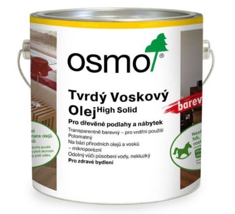 OSMO 3074 tvrdý voskový olej - barevný Grafit 2,5l
