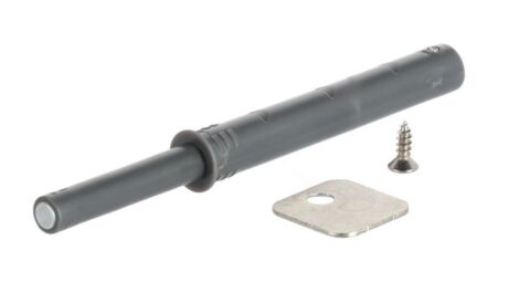 TIP-ON NK55 pro bezpružinové otevírání, pro vrtání 10 mm, 38 mm s magnetem, tmavě šedá