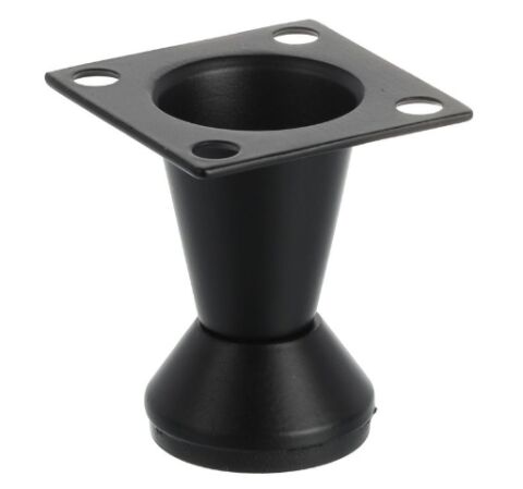 Noha nábytková H50 mm, černá matná