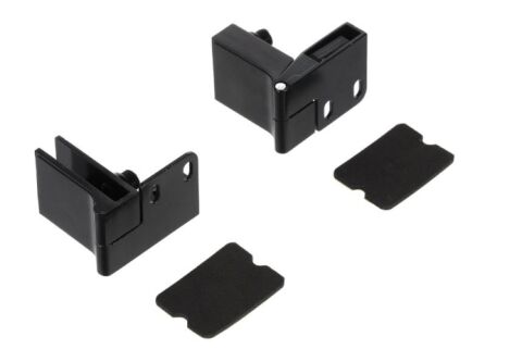 Závěs NG50 pro skleněné dveře (max. 5 mm), černá