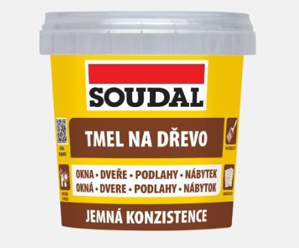 SOUDAL - brousitelný tmel na dřevo, dub