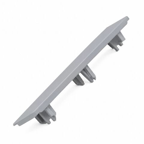 Sokl 120 mm - koncovka šedá
