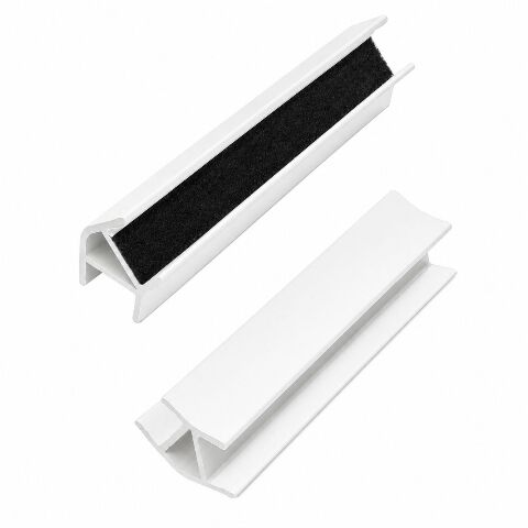 Sokl 150 mm - roh vnitřní/vnější 135° bílá
