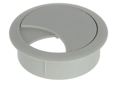 Průchodka kabelová plastová pr.60mm, světle šedá