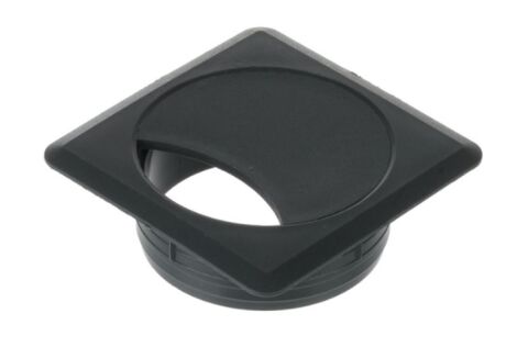 Průchodka kabelová čtvercová, plast, pr.60mm, antracit