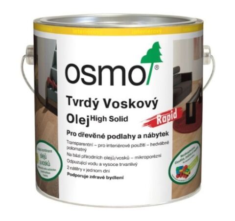 OSMO 3232 tvrdý voskový olej - RAPID 2,5l