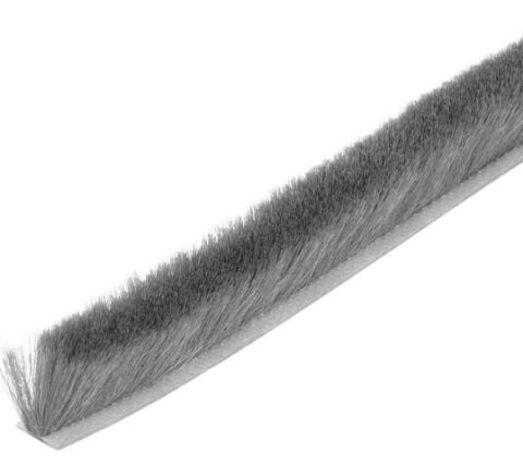 Protiprachový kartáček VR30/VR31 6,7x12 mm, samolepící, šedý