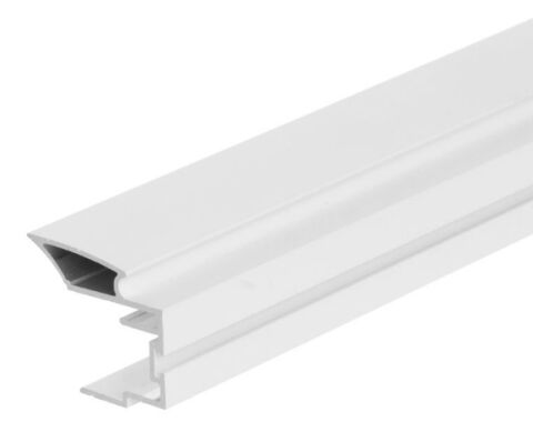 Úchytový profil VR30 P01 (18 mm), 2700 mm, matná bílá