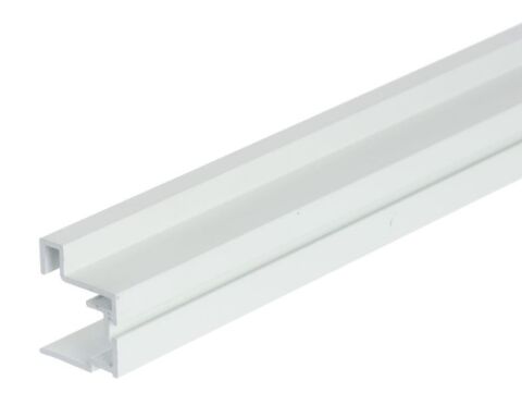 Úchytový profil VR30 P03 (18 mm), 2500 mm, matná bílá
