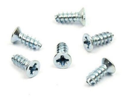 Eurošroub, zápustná hlava, PZ 6,3 x 16, zinek bílý