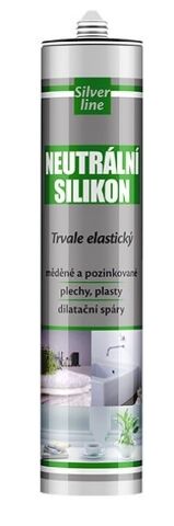 Den Braven - Silver Line - Neutrální silikon 280ml transparentní