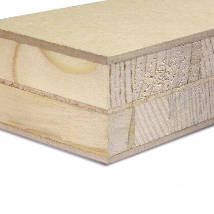 Laťovka 40/2500/1250 + mdf 5mm