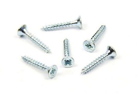 Vrut do dřeva, zápustná hlava, PZ 3,5 x 16, zinek bílý