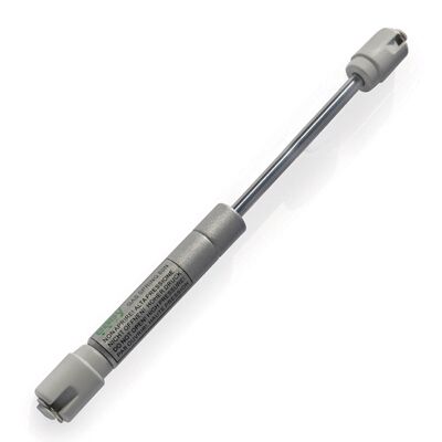 Klopna plynová 100N pro horní výklop, L245, automatická, stříbrná